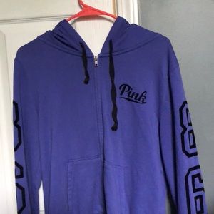 PINK purple and black jacket